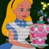 Convite Animado Alice no País das Maravilhas