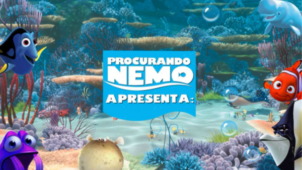 Convite Animado Procurando Nemo